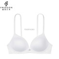 Couleur pure légèrement doublée 3/4 tasse 32 images de soutien-gorge de taille